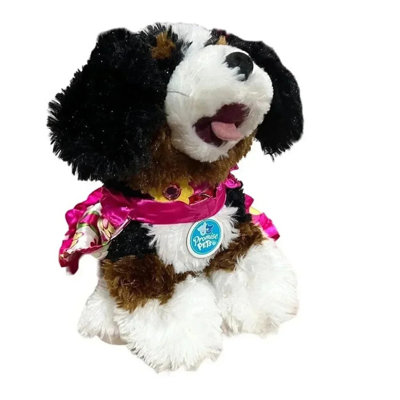 Build-A-Bear Promise Pets Bernese Mountain Dog Plush 16" w/ Dress - Picture 16 of 16
